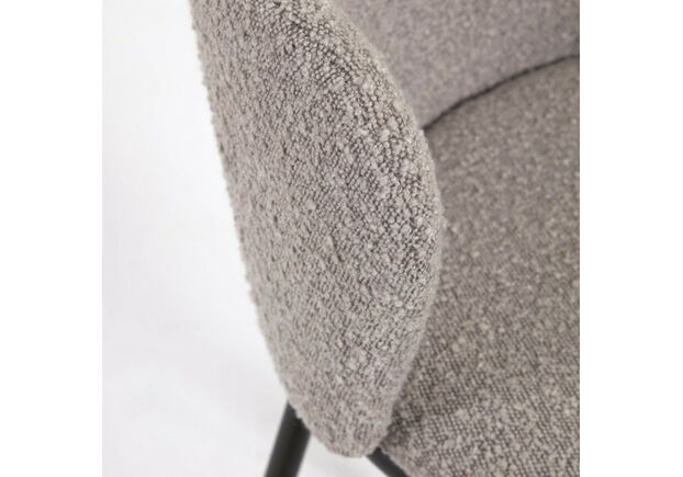 Барний стілець La Forma Ciselia сірий - Фото №2