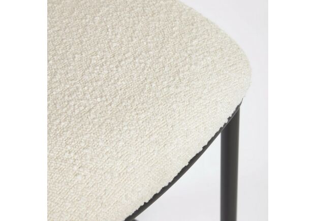 Барний стілець La Forma Ciselia білий - Фото №2