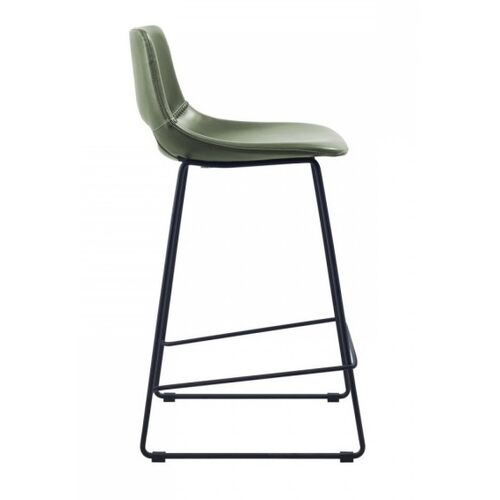 Полубарный стул La Forma Ziggy зеленый - Фото №2