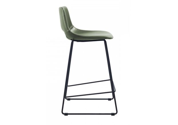 Полубарный стул La Forma Ziggy зеленый - Фото №2