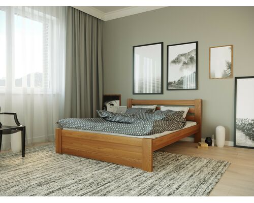 Двоспальне ліжко Жасмин 160*200 см без підйомного механізму - Фото №1