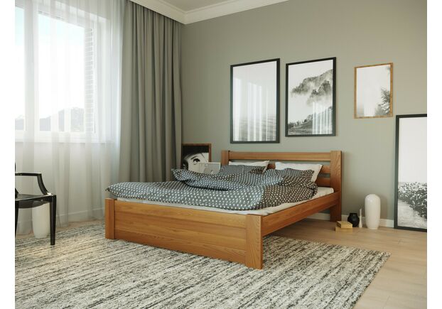 Двуспальная кровать Жасмин 160*200 см без подъемного механизма - Фото №1