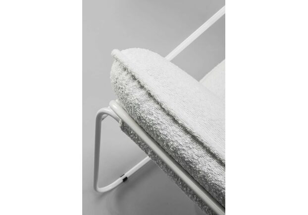 Кресло Monteur boucler зефирный, белый каркас - Фото №2