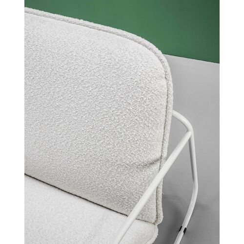 Кресло Monteur boucler зефирный, белый каркас - Фото №4