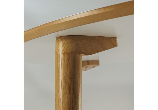 Стол Dan d-120 натуральный дуб - Фото №2