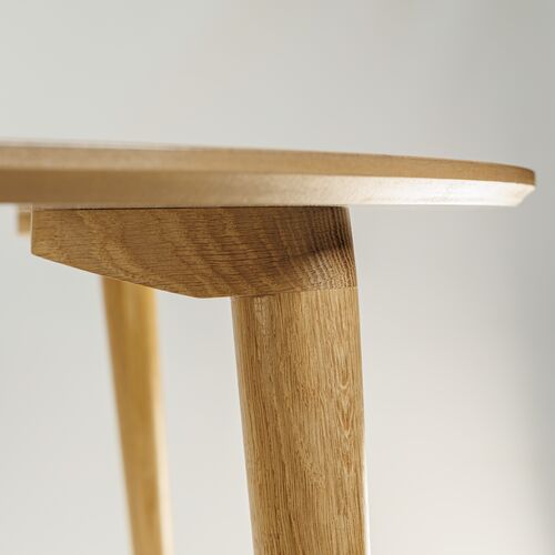 Стол Dan d-120 натуральный дуб - Фото №8