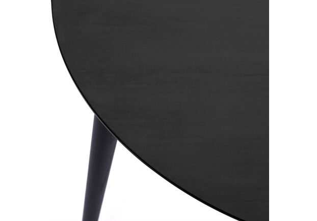 Стол Dan d-90 HPL Arpa 3408 Losa/черный - Фото №2