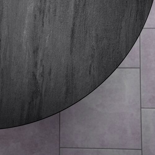 Стол Dan d-90 HPL Arpa 3408 Losa/черный - Фото №11