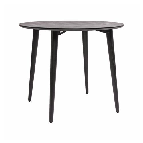 Стол Dan d-90 HPL Arpa 3408 Losa/черный - Фото №2