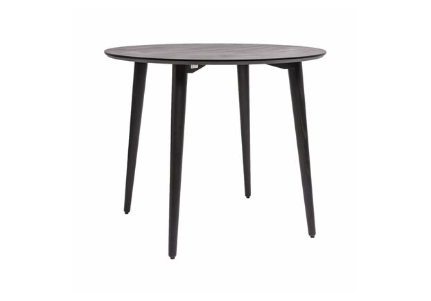 Стол Dan d-90 HPL Arpa 3408 Losa/черный - Фото №2