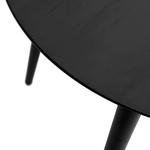 Стол Dan d-90 HPL Arpa 3408 Losa/черный - Фото №4