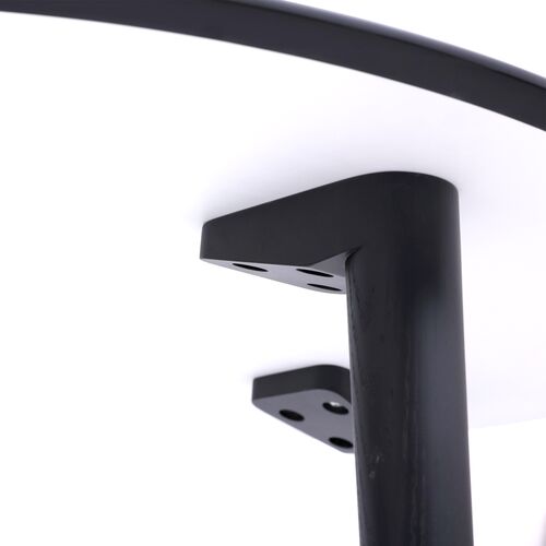 Стол Dan d-90 HPL Arpa 3408 Losa/черный - Фото №5