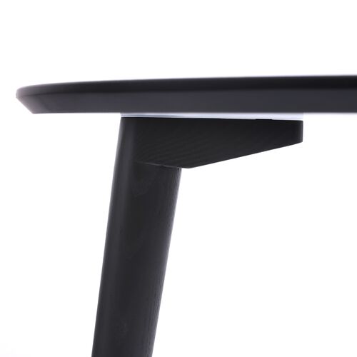 Стол Dan d-90 HPL Arpa 3408 Losa/черный - Фото №6