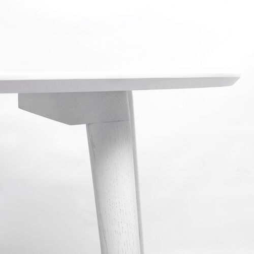 Стол Dan d-90 HPL Arpa 3346 Ker/белый - Фото №5