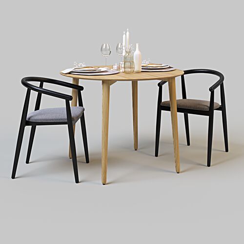 Стол Dan d-100 натуральный дуб - Фото №3