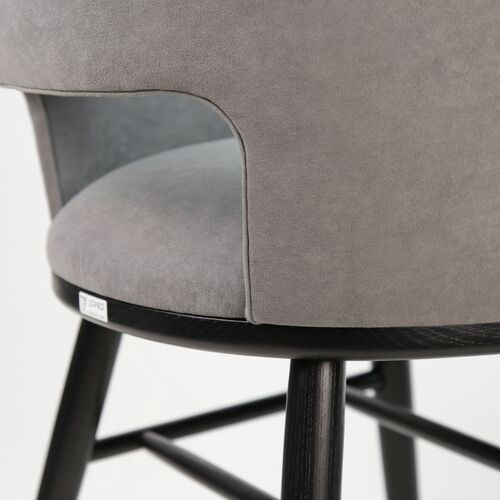 Стул Dolphin черный/Dream Velvet 202.17 - Фото №10