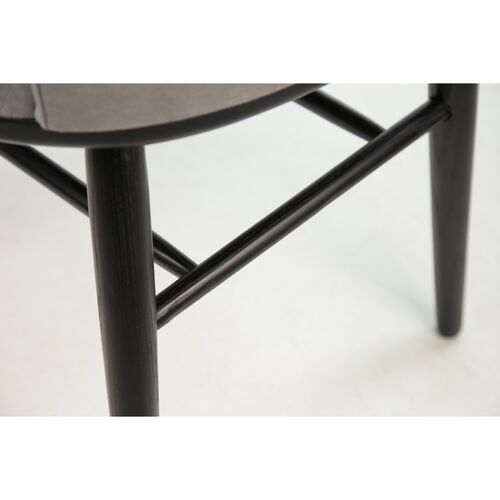 Стул Dolphin черный/Dream Velvet 202.17 - Фото №11