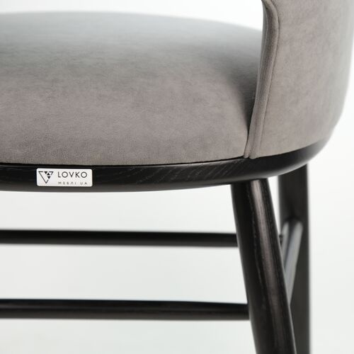 Стул Dolphin черный/Dream Velvet 202.17 - Фото №12