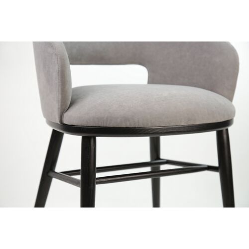 Стул Dolphin черный/Dream Velvet 202.17 - Фото №7