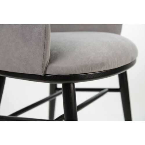 Стул Dolphin черный/Dream Velvet 202.17 - Фото №8