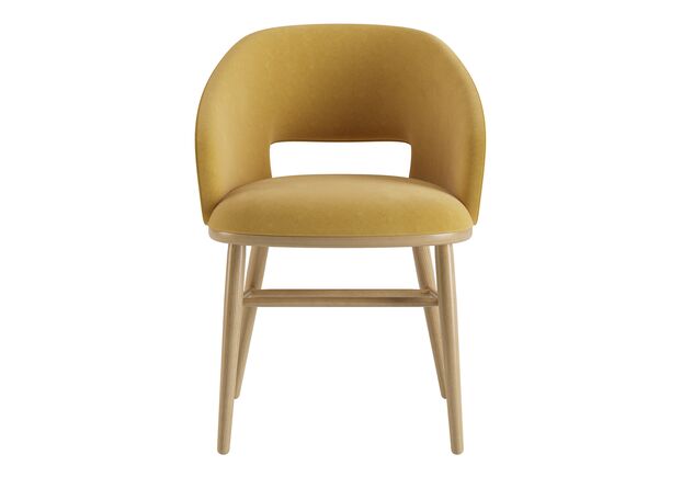 Стул Dolphin натуральный ясень/Venus velvet 2936 - Фото №2