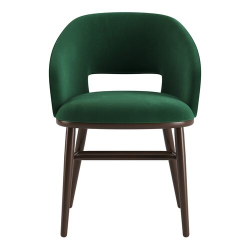 Стул Dolphin темный орех/Venus velvet 2940 - Фото №2