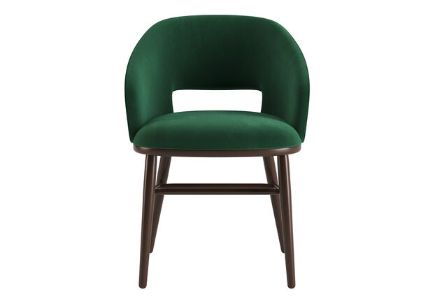 Фото №2. Стул Dolphin темный орех/Venus velvet 2940 - Meblistico Стул Dolphin темный орех/Venus velvet 2940 - Фото №2