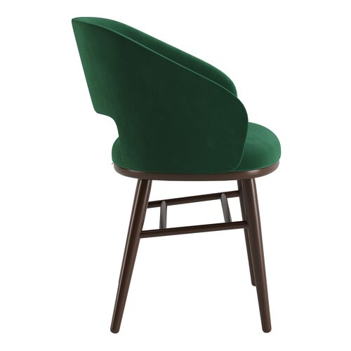 Стул Dolphin темный орех/Venus velvet 2940 - Фото №3