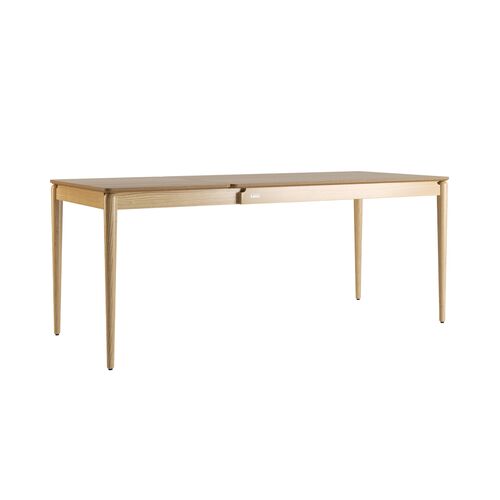 Стіл розкладний Eclipse 130+60x80 натуральний ясен - Фото №2