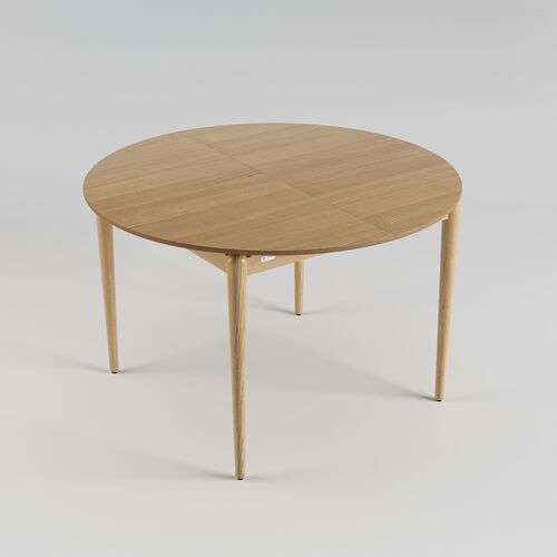 Стіл розкладний Eclipse d-120+40 натуральний ясен - Фото №6