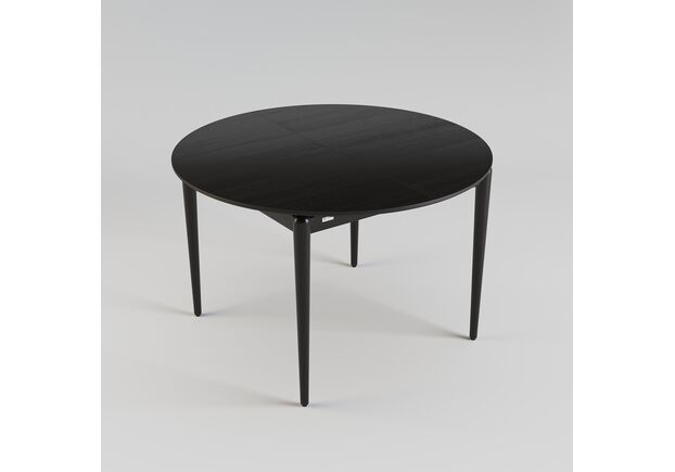 Стіл розкладний Eclipse d-120+40 чорний - Фото №2