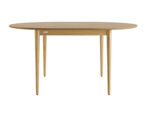 Стіл розкладний Eclipse d-120+40 натуральний дуб - Фото №1