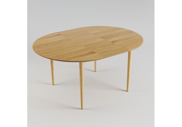 Фото №2. Стіл розкладний Eclipse d-120+40 натуральний дуб - Meblistico Стіл розкладний Eclipse d-120+40 натуральний дуб - Фото №2