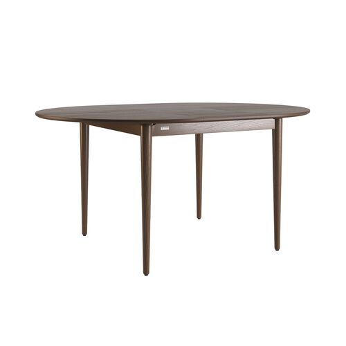 Стіл розкладний Eclipse d-120+40 темний горіх - Фото №2