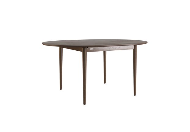 Стіл розкладний Eclipse d-120+40 темний горіх - Фото №2