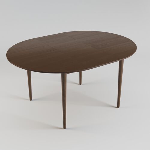 Стіл розкладний Eclipse d-120+40 темний горіх - Фото №5