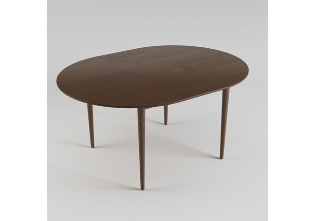 Стіл розкладний Eclipse d-120+40 темний горіх - Фото №2