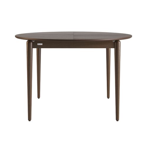 Стіл розкладний Eclipse d-120+40 темний горіх - Фото №3