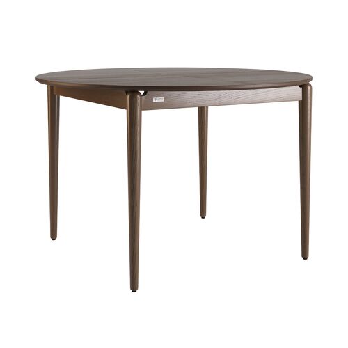 Стіл розкладний Eclipse d-120+40 темний горіх - Фото №4