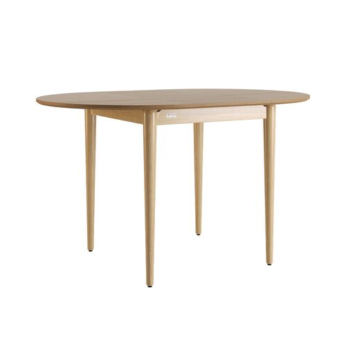 Стіл розкладний Eclipse d-93+40 натуральний ясен - Фото №2