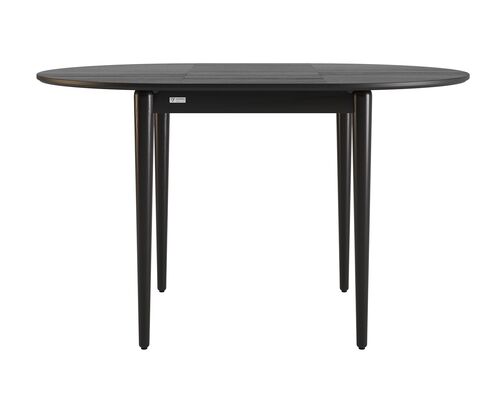 Стіл розкладний Eclipse d-93+40 чорний - Фото №1