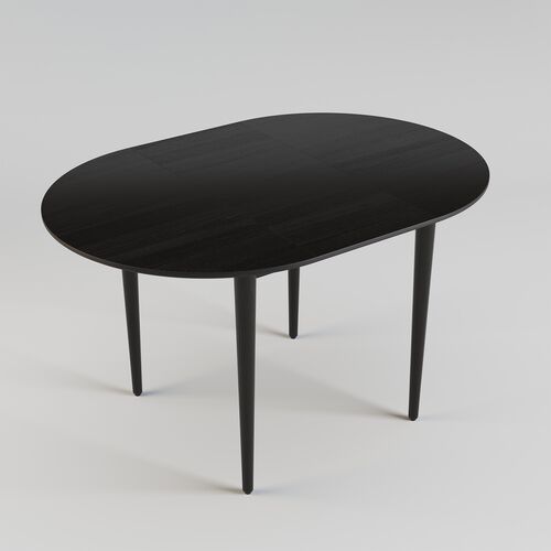 Стіл розкладний Eclipse d-93+40 чорний - Фото №5