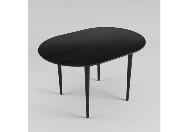 Стіл розкладний Eclipse d-93+40 чорний - Фото №2