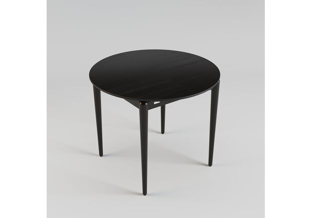 Стіл розкладний Eclipse d-93+40 чорний - Фото №2