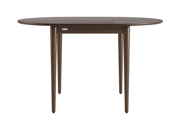 Стіл розкладний Eclipse d-93+40 темний горіх - Фото №1