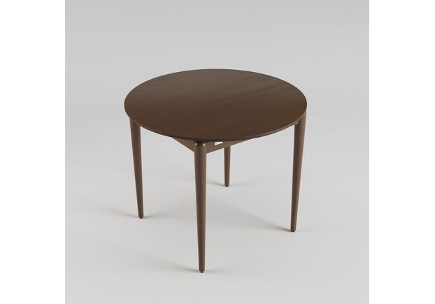 Стіл розкладний Eclipse d-93+40 темний горіх - Фото №2