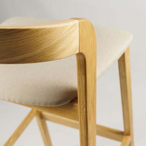 Стілець барний Floki New натуральний дуб - Фото №5