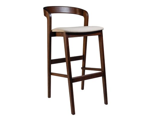 Стілець барний Floki New темний горіх - Фото №1