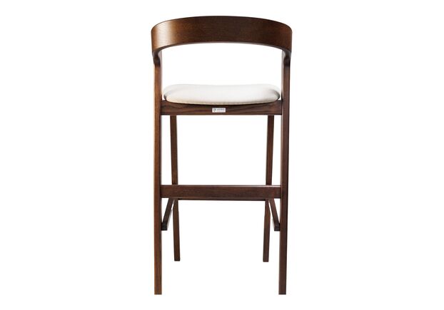 Стілець барний Floki New темний горіх - Фото №2