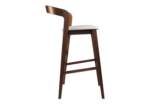 Стілець барний Floki New темний горіх - Фото №2